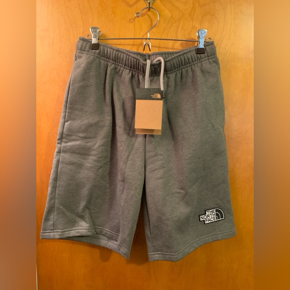 The North Face Novelty Logo Shorts 9" Medium Grey Heather - Men’s Size Small